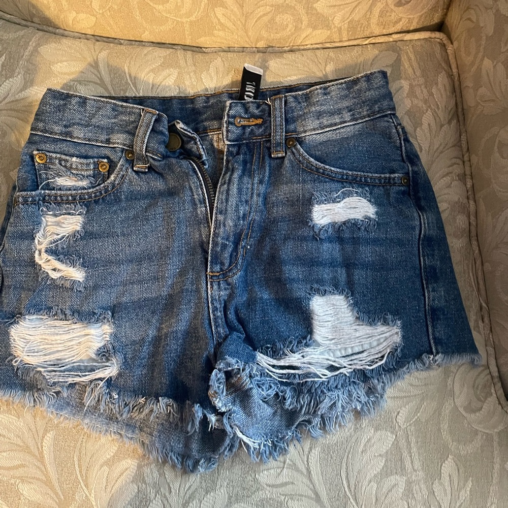 Jean shorts
